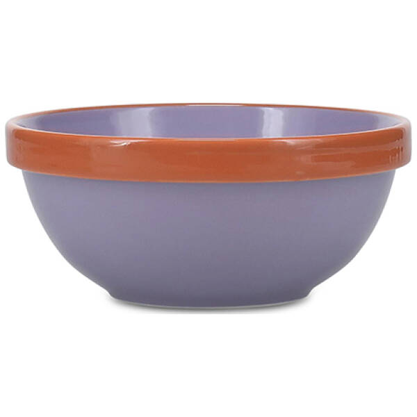 ONA Kom 15,5xH6,5cm paars/oranje Duo | ONA