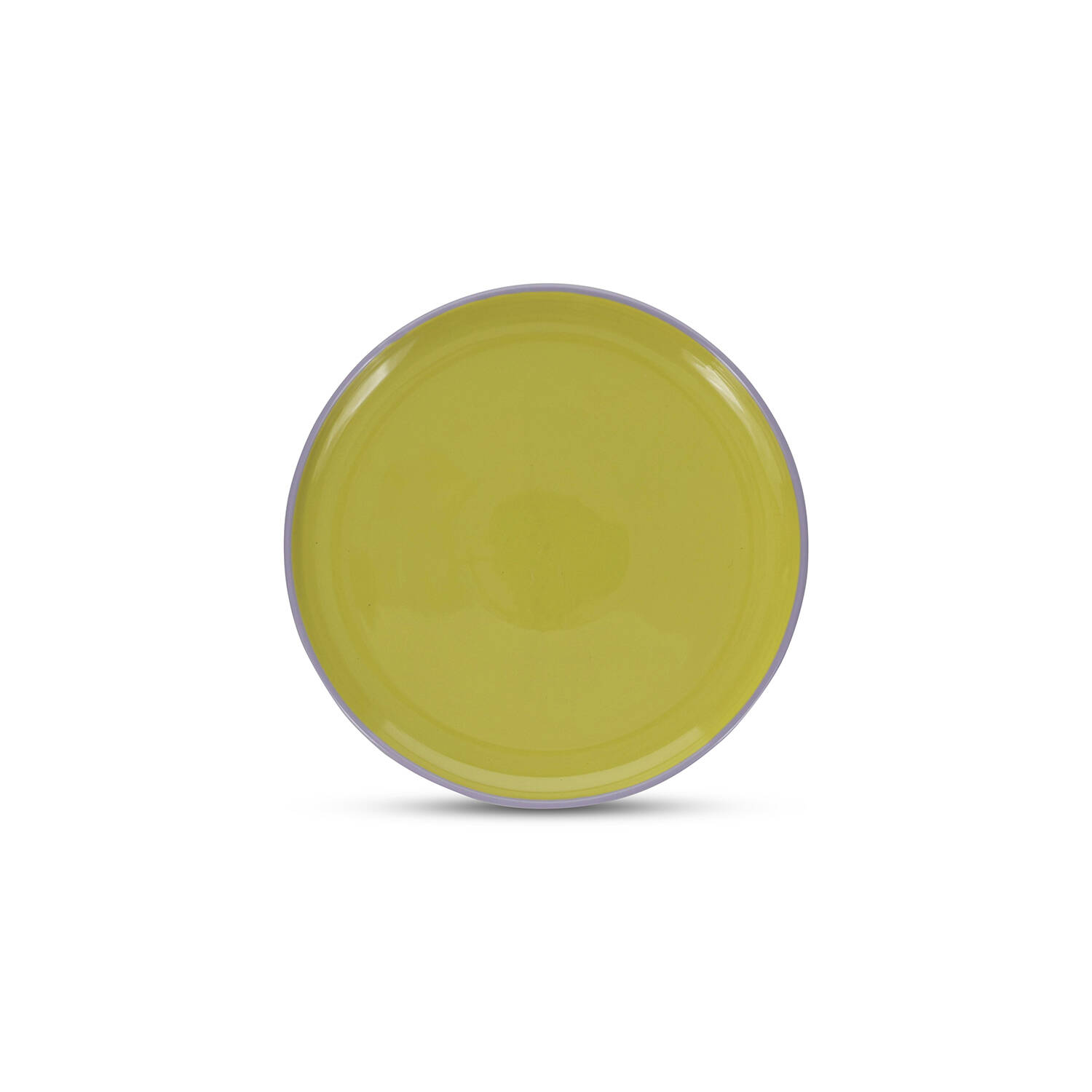 ONA Plat bord 26xH2,5cm groen/paars Duo 1 ONA Plat bord 26xH2,5cm groen/paars Duo | ONA