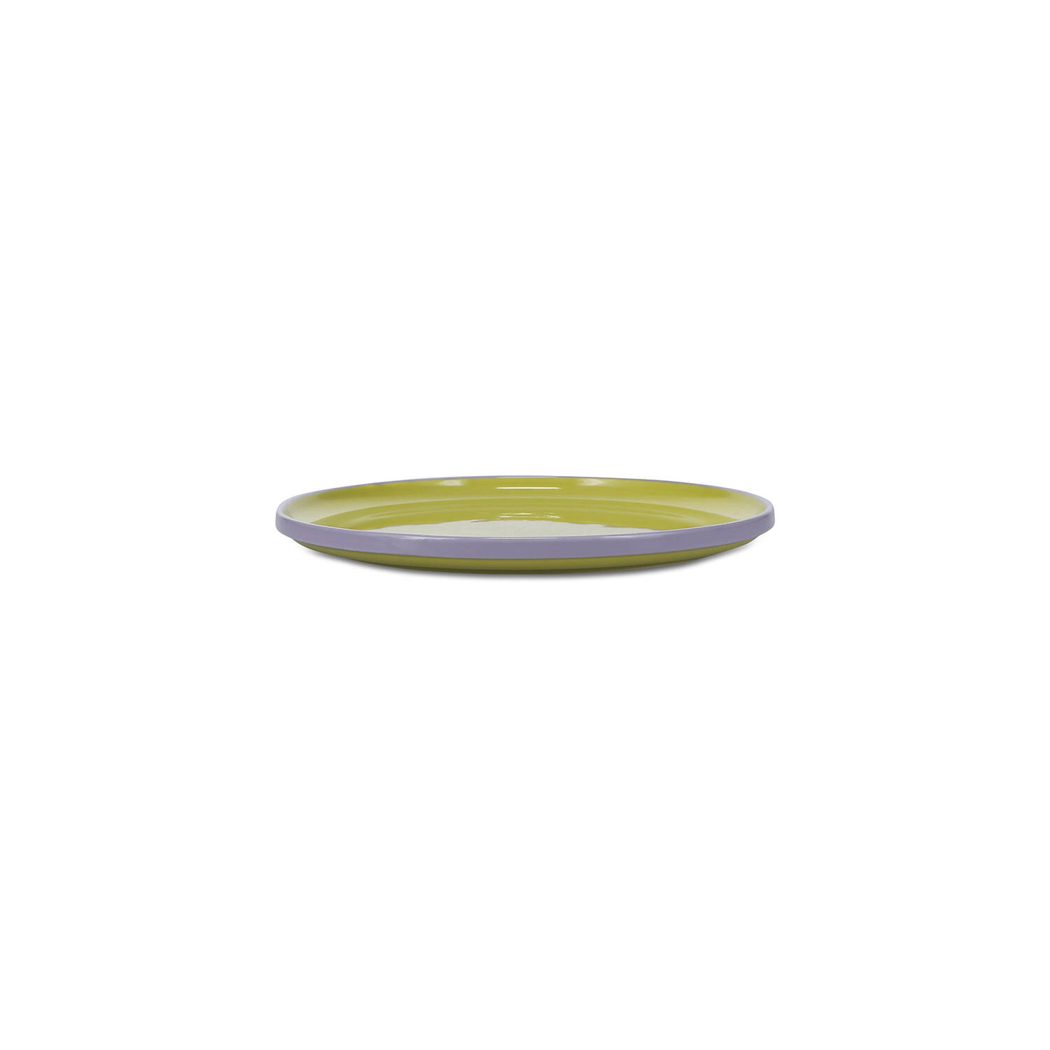 ONA Plat bord 26xH2,5cm groen/paars Duo 2 ONA Plat bord 26xH2,5cm groen/paars Duo - detailfoto 1 | ONA
