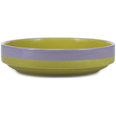 ONA Kom 21x5cm groen/paars Duo | ONA