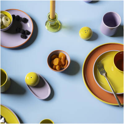 ONA Peper en zoutstrooier 3-delig groen/paars Duo - detailfoto 4 | ONA
