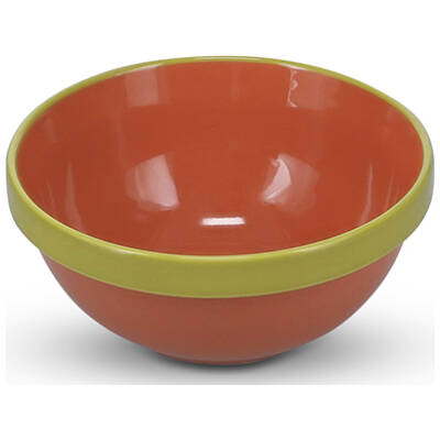 ONA Kom 15,5xH6,5cm oranje/groen Duo - detailfoto 1 | ONA