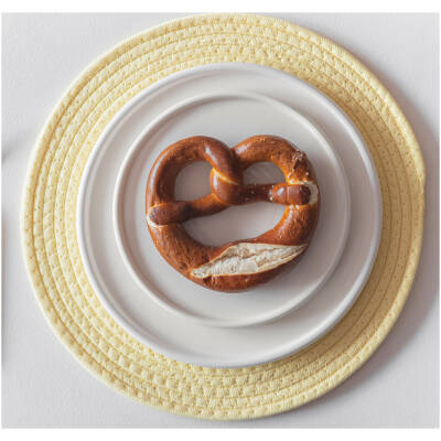ONA Plat bord 20,5cm beige Billie - detailfoto 3 | ONA
