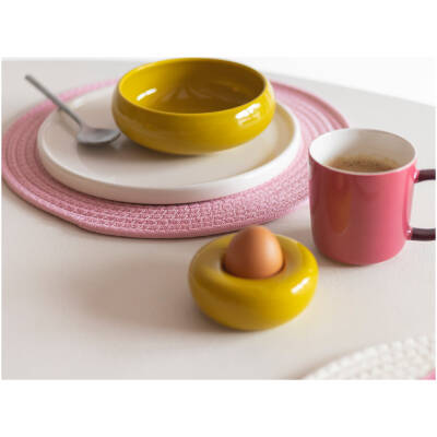 ONA Kom 16xH5,5cm mustard yellow Billie - Set van 2 - detailfoto 4 | ONA