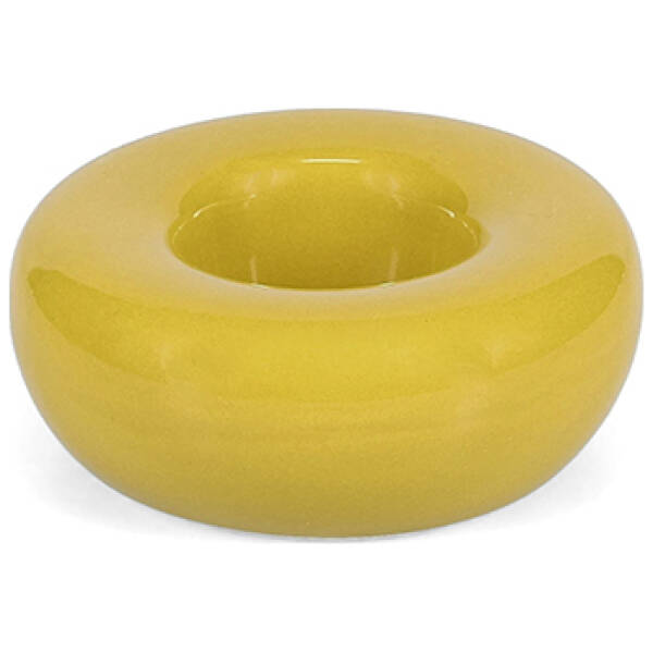 ONA Eierdop 10xH4cm mustard yellow Billie - Set van 2 | ONA