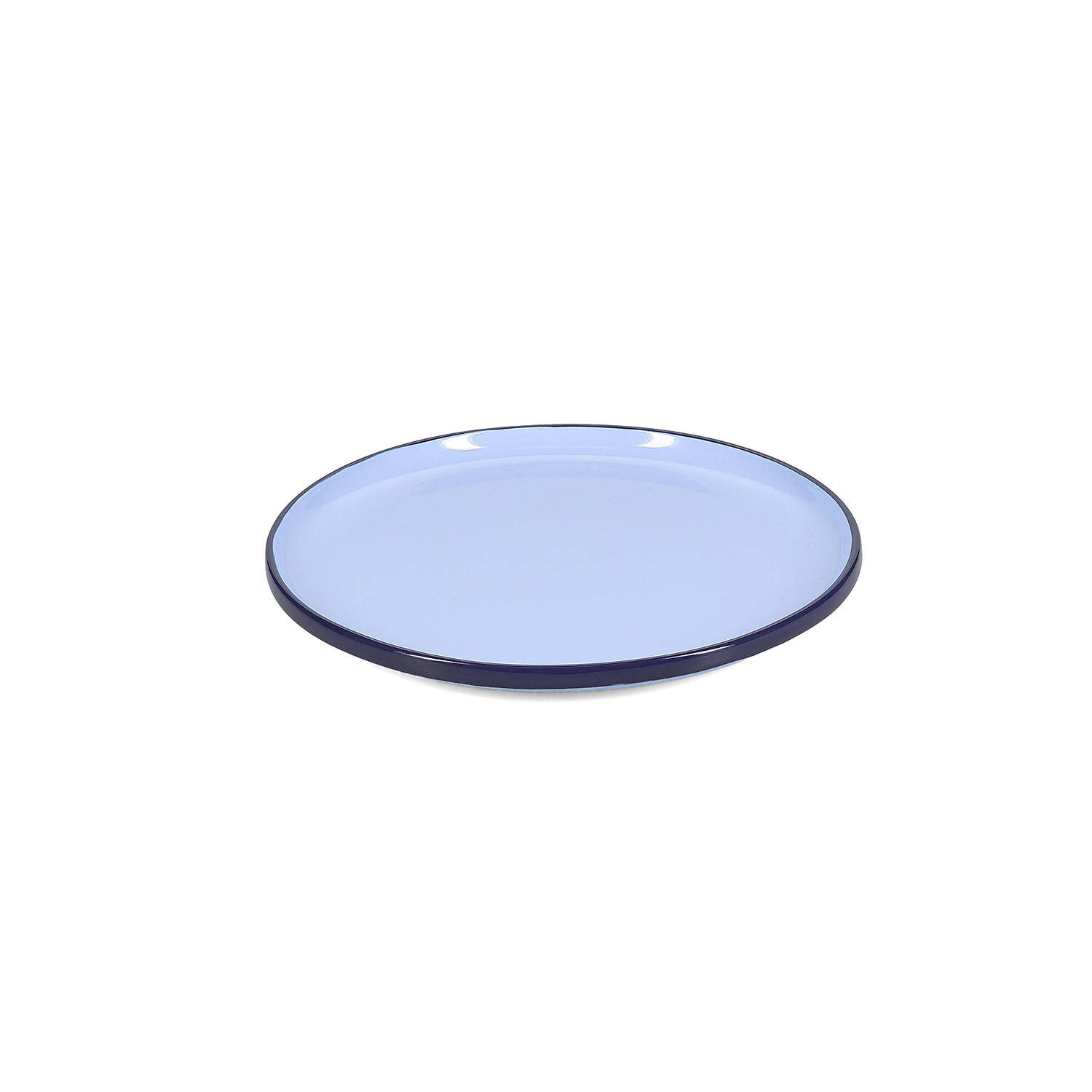 ONA Plat bord 26xH2,5cm blue Duo 3 ONA Plat bord 26xH2,5cm blue Duo - detailfoto 2 | ONA