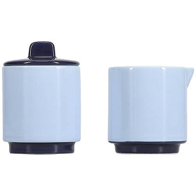 ONA Melkkan en suikerpot 13cl blue Duo | ONA
