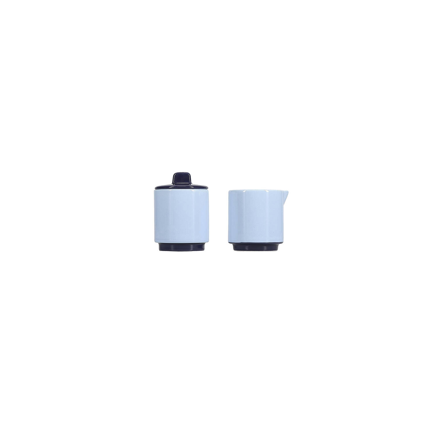 ONA Melkkan en suikerpot 13cl blue Duo 1 ONA Melkkan en suikerpot 13cl blue Duo | ONA