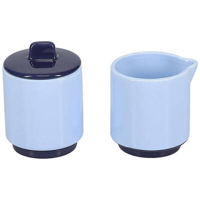 ONA Melkkan en suikerpot 13cl blue Duo - detailfoto 1 | ONA