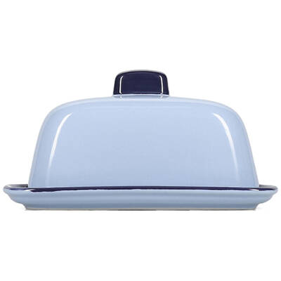 ONA Boterpot 16x10,5xH8cm blue Duo | ONA