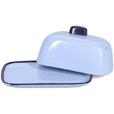 ONA Boterpot 16x10,5xH8cm blue Duo - detailfoto 1 | ONA