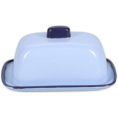 ONA Boterpot 16x10,5xH8cm blue Duo - detailfoto 3 | ONA