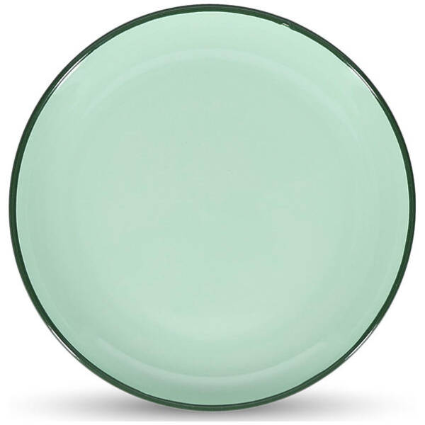 Keuken 2 ONA Plat bord 18xH2,5cm green Duo | ONA