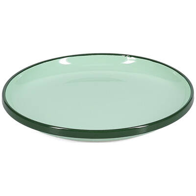ONA Plat bord 18xH2,5cm green Duo - detailfoto 1 | ONA