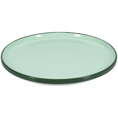 ONA Plat bord 26xH2,5cm green Duo - detailfoto 1 | ONA