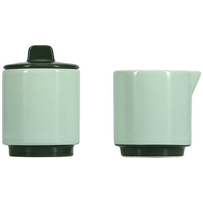 ONA Melkkan en suikerpot 13cl green Duo | ONA