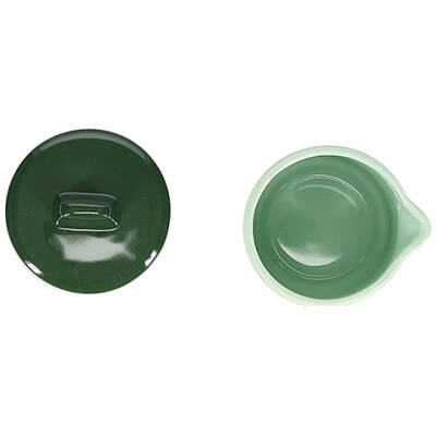 ONA Melkkan en suikerpot 13cl green Duo - detailfoto 2 | ONA