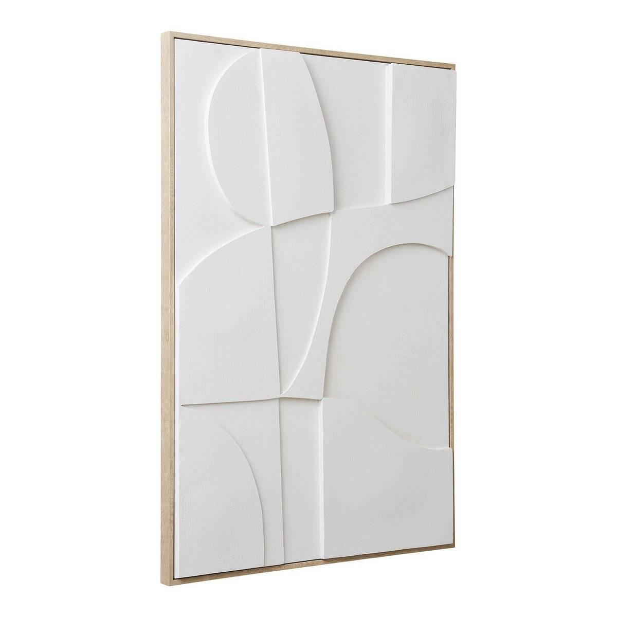Madeline reliëf wanddecoratie wit – 60 x 90 cm - House Nordic 3 Madeline reliëf wanddecoratie wit – 60 x 90 cm - House Nordic