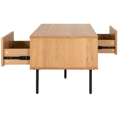 Kyoto salontafel naturel met laden - 50x100x45 cm - House Nordic