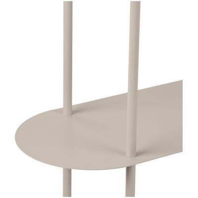 Rieti lage open kast zand - 31x118x97 cm - House Nordic
