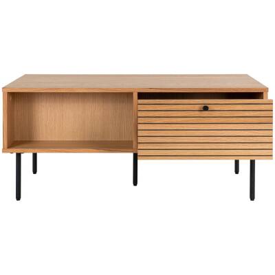 Kyoto salontafel naturel met laden - 50x100x45 cm - House Nordic