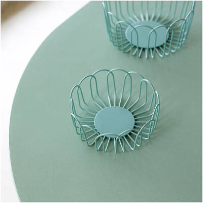 ONA Draadmand 16xH7cm groen Flores - detailfoto 2 | ONA