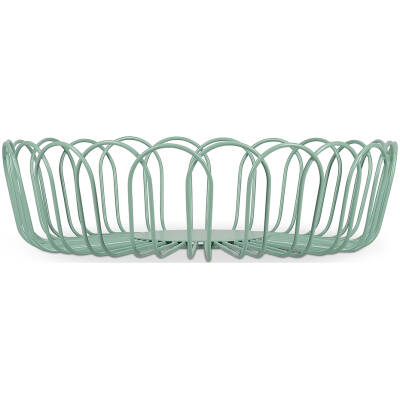 ONA Draadmand 26,5xH7,5cm groen Flores | ONA
