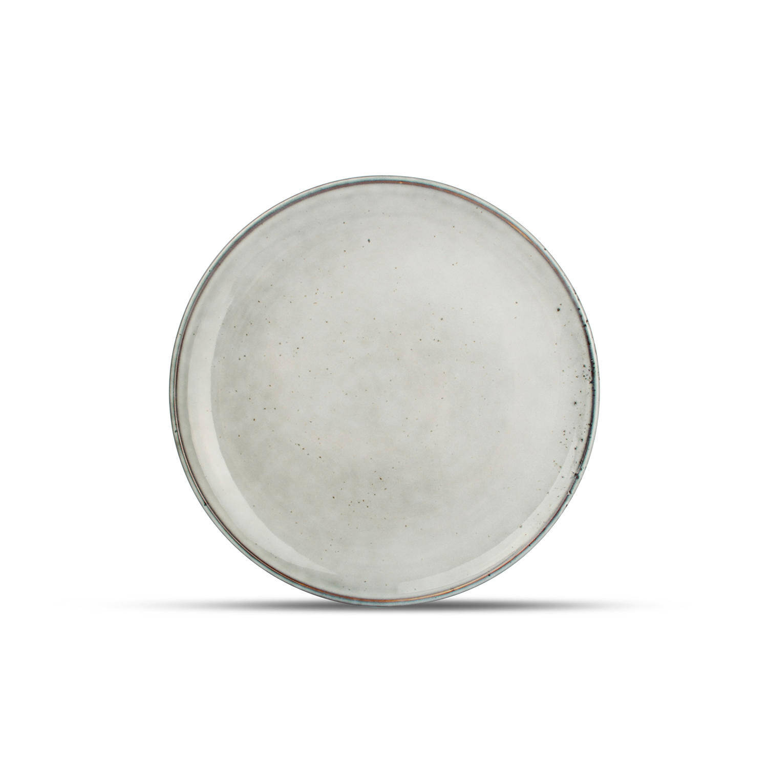 ONA Plat bord 19,5cm groen Freckles 1 ONA Plat bord 19,5cm groen Freckles | ONA