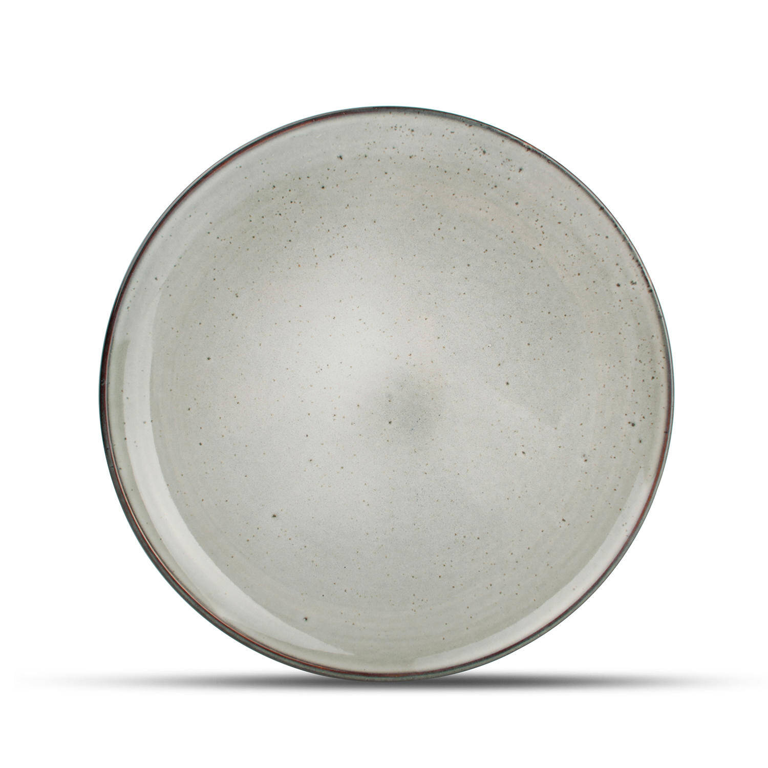 ONA Plat bord 26cm groen Freckles 1 ONA Plat bord 26cm groen Freckles | ONA
