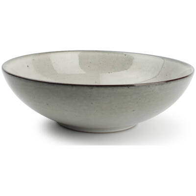 ONA Diep bord 19,5xH6cm groen Freckles | ONA