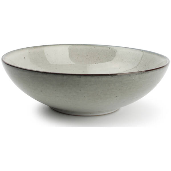 ONA Diep bord 19,5xH6cm groen Freckles | ONA