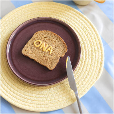 ONA Placemat 35cm sunny yellow Piff - detailfoto 2 | ONA