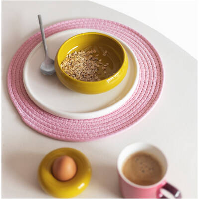 ONA Placemat 35cm blush pink Piff - detailfoto 2 | ONA