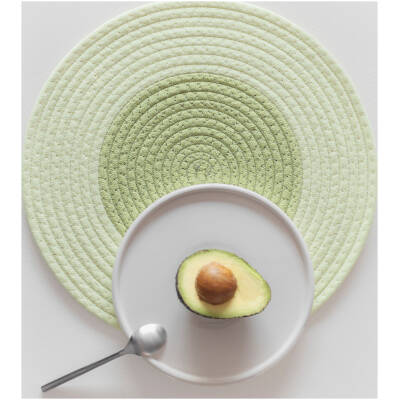 ONA Placemat 35cm pistachio green Piff - detailfoto 1 | ONA