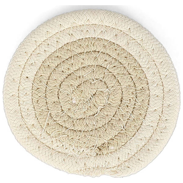Keuken 13 ONA Glasonderzetter 10cm cream white Piff - Set van 4 | ONA