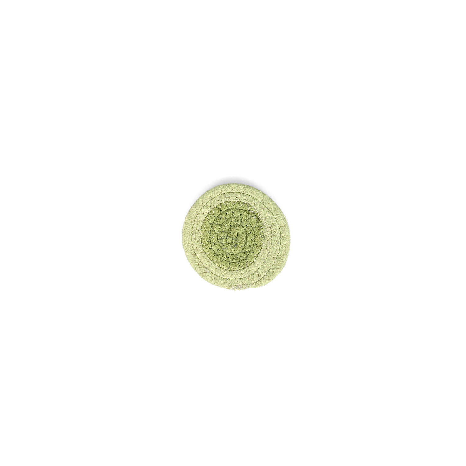 ONA Glasonderzetter 10cm pistachio green Piff - Set van 4 1 ONA Glasonderzetter 10cm pistachio green Piff - Set van 4 | ONA