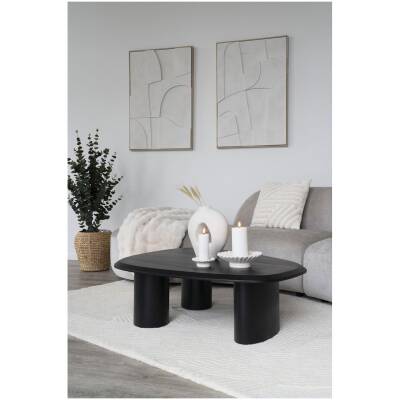 Madeline reliëf wanddecoratie wit – 60 x 90 cm - House Nordic