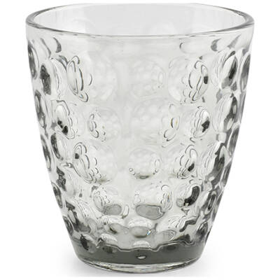 ONA Glas 22cl grijs Bubble - Set van 4 | ONA