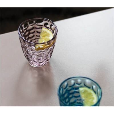 ONA Glas 22cl roze Bubble - Set van 4 - detailfoto 1 | ONA