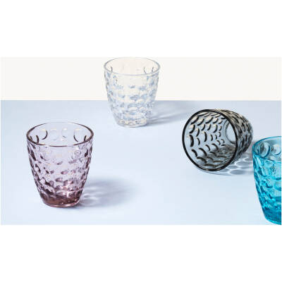 ONA Glas 22cl roze Bubble - Set van 4 - detailfoto 2 | ONA