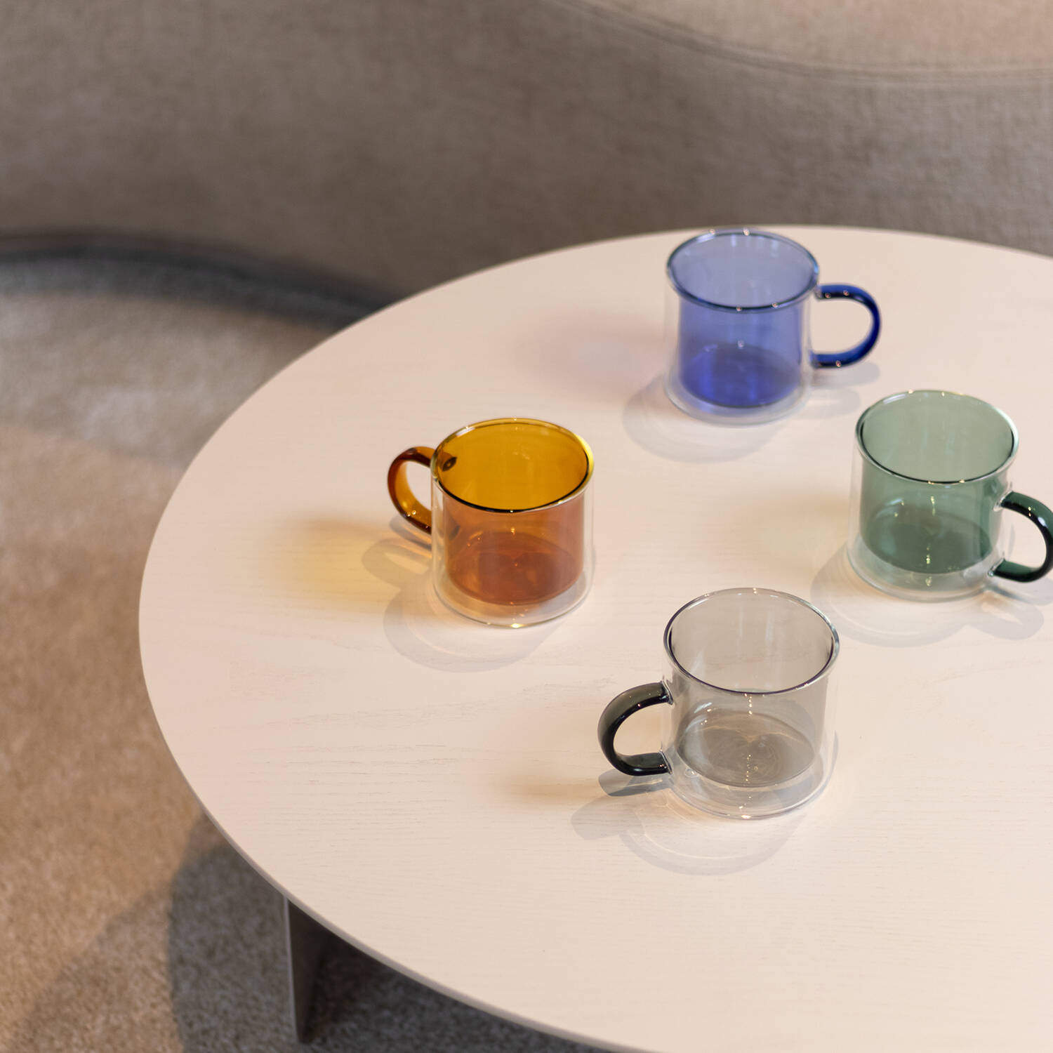ONA Beker 27cl dubbelwandig blauw Liv - Set van 2 4 ONA Beker 27cl dubbelwandig blauw Liv - Set van 2 - detailfoto 3 | ONA
