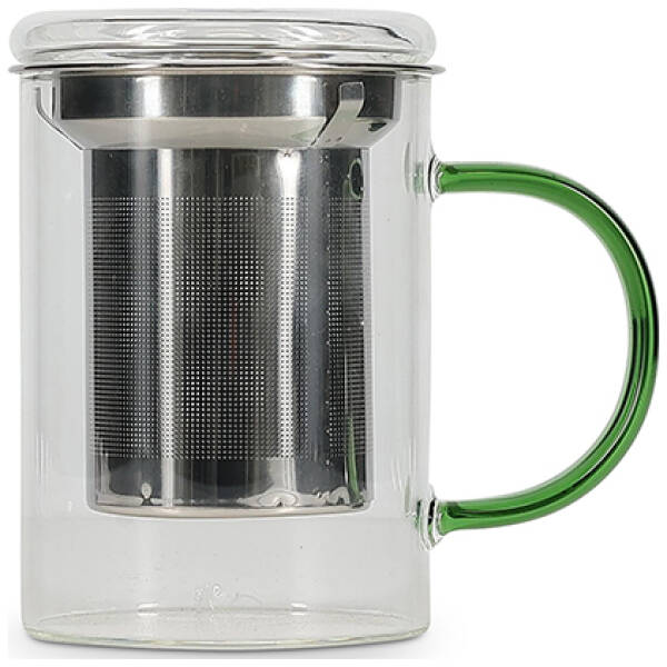 ONA Theebeker 43cl met filter en deksel groen Liv | ONA