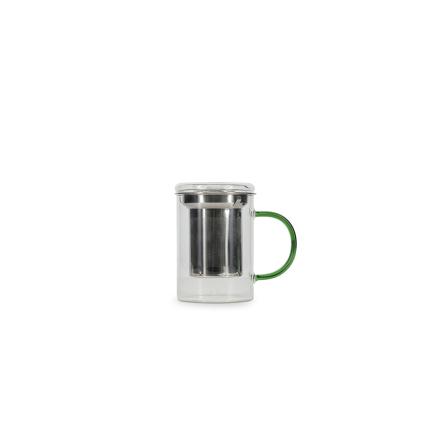 ONA Theebeker 43cl met filter en deksel groen Liv 1 ONA Theebeker 43cl met filter en deksel groen Liv | ONA
