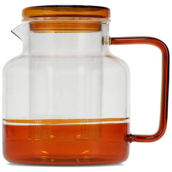 Keuken 30 ONA Theepot 95cl met glazen filter amber Liv | ONA