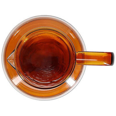 ONA Theepot 95cl met glazen filter amber Liv - detailfoto 2 | ONA