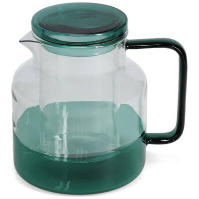 ONA Theepot 95cl met glazen filter groen Liv - detailfoto 1 | ONA