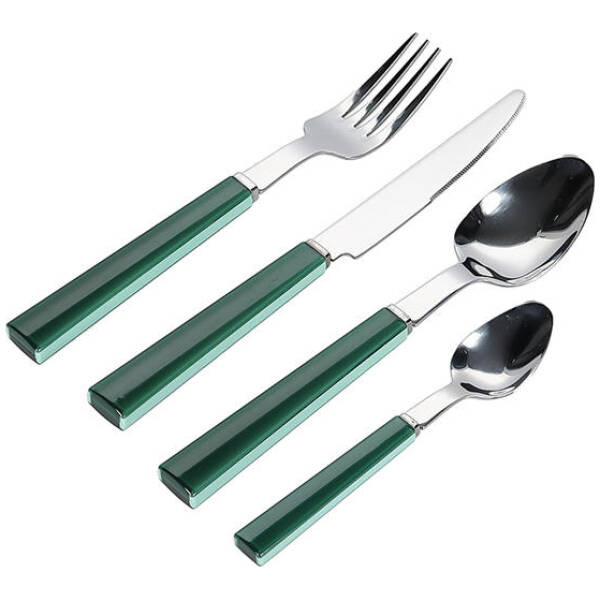 ONA Bestekset 16-delig moss green Poppy | ONA