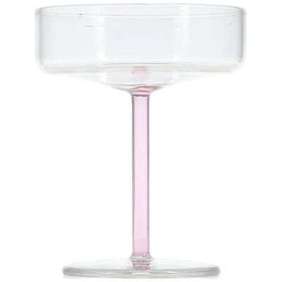 ONA Champagneglas 20cl coupe roze Fizz - Set van 2 | ONA