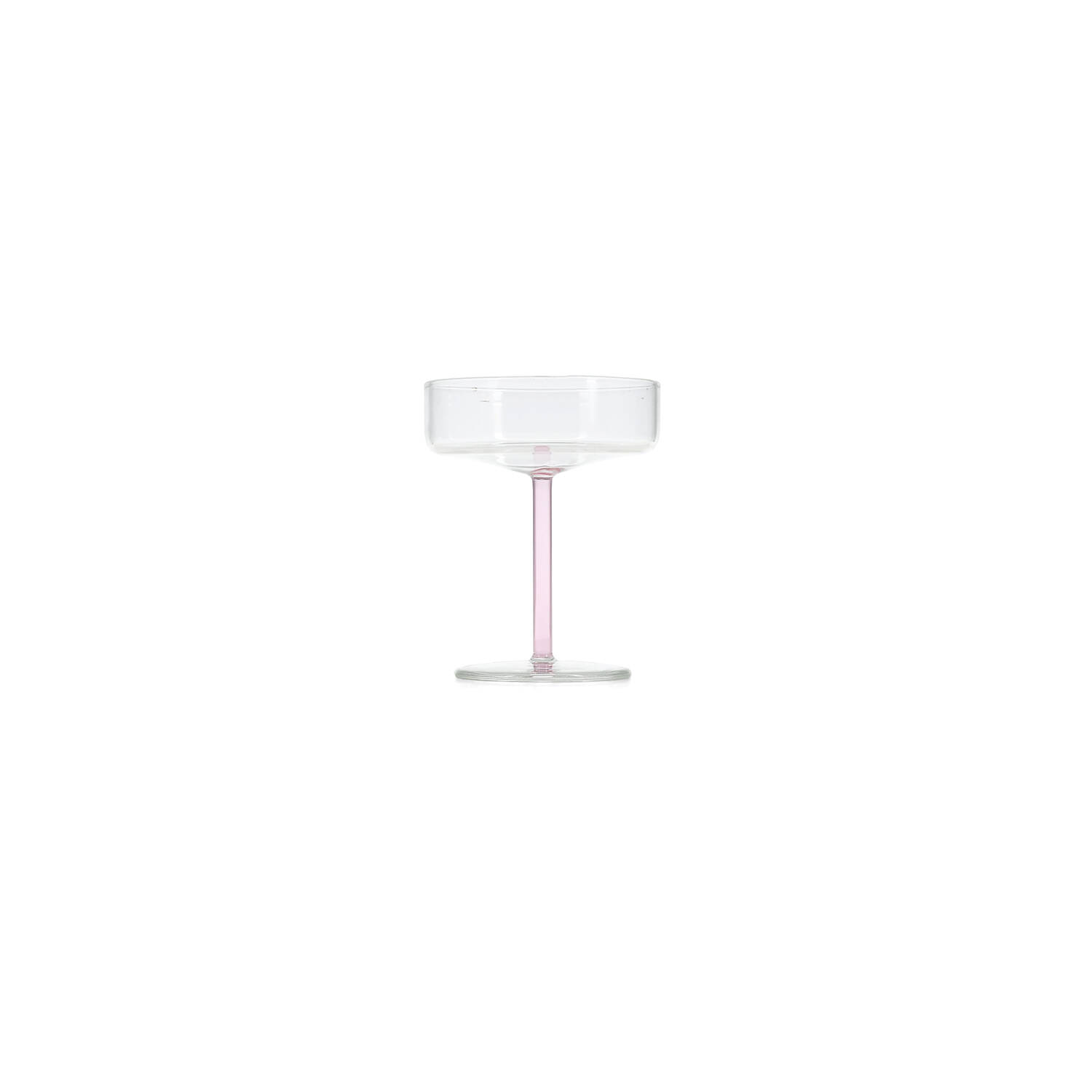 ONA Champagneglas 20cl coupe roze Fizz - Set van 2 1 ONA Champagneglas 20cl coupe roze Fizz - Set van 2 | ONA