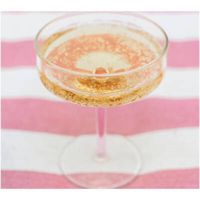 ONA Champagneglas 20cl coupe roze Fizz - Set van 2 - detailfoto 4 | ONA